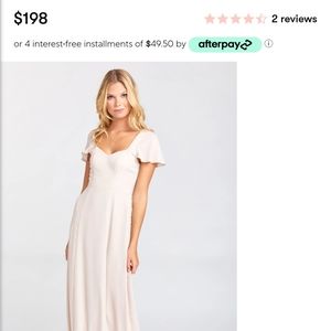 Show me your mumu bridesmaid dress size xl